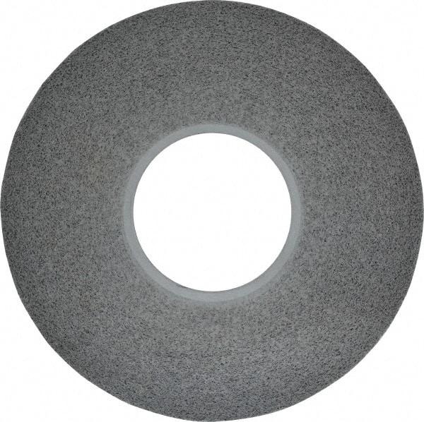 3M - 8" Diam, 3/8" Face Width, 3" Center Hole, Fine Grade, Silicon Carbide Deburring Wheel - Convolute, Hard Density 8 Grade, 4,500 RPM - Eagle Tool & Supply