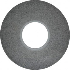 3M - 8" Diam, 3/8" Face Width, 3" Center Hole, Fine Grade, Silicon Carbide Deburring Wheel - Convolute, Hard Density 8 Grade, 4,500 RPM - Eagle Tool & Supply