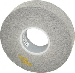 3M - 8" Diam, 2" Face Width, 3" Center Hole, Fine Grade, Silicon Carbide Deburring Wheel - Convolute, Hard Density 8 Grade, 4,500 RPM - Eagle Tool & Supply