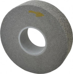 3M - 8" Diam, 2" Face Width, 3" Center Hole, Fine Grade, Silicon Carbide Deburring Wheel - Convolute, Hard Density 9 Grade, 4,500 RPM - Eagle Tool & Supply