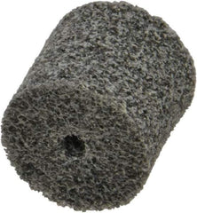 3M - 1" Diam, 1" Face Width, 3/16" Center Hole, Medium Grade, Aluminum Oxide Deburring Wheel - Unitized, Soft Density 2 Grade, 25,100 RPM - Eagle Tool & Supply