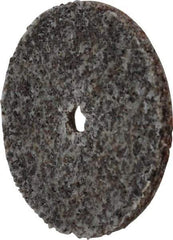 3M - 1-1/2" Diam, 1/8" Face Width, 3/16" Center Hole, Coarse Grade, Aluminum Oxide Deburring Wheel - Unitized, Hard Density 8 Grade, 30,100 RPM - Eagle Tool & Supply