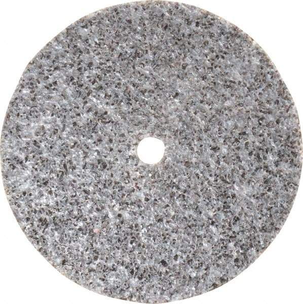 3M - 2" Diam, 1/8" Face Width, 3/16" Center Hole, Coarse Grade, Aluminum Oxide Deburring Wheel - Unitized, Hard Density 8 Grade, 22,100 RPM - Eagle Tool & Supply