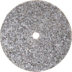 3M - 2" Diam, 1/8" Face Width, 3/16" Center Hole, Coarse Grade, Aluminum Oxide Deburring Wheel - Unitized, Hard Density 8 Grade, 22,100 RPM - Eagle Tool & Supply