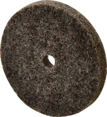 3M - 2" Diam, 1/4" Face Width, 1/4" Center Hole, Coarse Grade, Aluminum Oxide Deburring Wheel - Unitized, Hard Density 8 Grade, 22,100 RPM - Eagle Tool & Supply