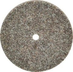 3M - 3" Diam, 1/4" Face Width, 1/4" Center Hole, Coarse Grade, Aluminum Oxide Deburring Wheel - Unitized, Hard Density 8 Grade, 18,100 RPM - Eagle Tool & Supply