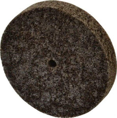 3M - 3" Diam, 1/2" Face Width, 1/4" Center Hole, Coarse Grade, Aluminum Oxide Deburring Wheel - Unitized, Hard Density 8 Grade, 15,100 RPM - Eagle Tool & Supply