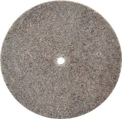 3M - 4" Diam, 1/4" Face Width, 1/4" Center Hole, Coarse Grade, Aluminum Oxide Deburring Wheel - Unitized, Hard Density 8 Grade, 12,100 RPM - Eagle Tool & Supply