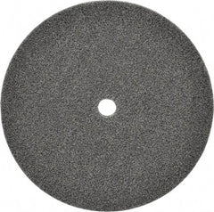 3M - 6" Diam, 1/4" Face Width, 1/2" Center Hole, Medium Grade, Aluminum Oxide Deburring Wheel - Unitized, Soft Density 2 Grade, 4,500 RPM - Eagle Tool & Supply
