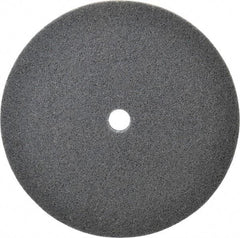 3M - 8" Diam, 1/2" Face Width, 3/4" Center Hole, Fine Grade, Silicon Carbide Deburring Wheel - Unitized, Soft Density 2 Grade, 4,000 RPM - Eagle Tool & Supply