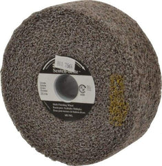 3M - 6" Diam, 2" Face Width, 1" Center Hole, Fine Grade, Silicon Carbide Deburring Wheel - Convolute, Soft Density 2 Grade, 6,000 RPM - Eagle Tool & Supply