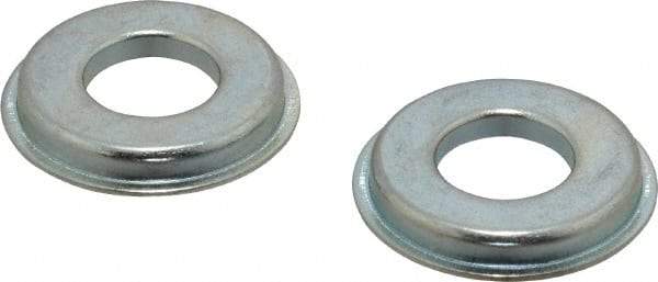 3M - Deburring Wheel Flange - Compatible with 1" Diam x 1/2" Hole Deburring Wheels - Eagle Tool & Supply