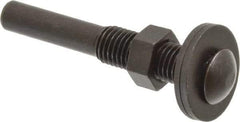 3M - 1/4" Shank Diam Unitized Deburring Wheel Mandrel - Compatible with 1-1/2 Inch, 2" Diam x 1/4" Wide x 1/4" Hole Deburring Wheels - Eagle Tool & Supply