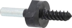 3M - 1/4" Shank Diam Unitized Deburring Wheel Mandrel - Compatible with 1 Inch, 1" Diam x 1" Wide x 3/16" Hole Deburring Wheels - Eagle Tool & Supply