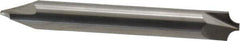 Accupro - 0.109" Radius, 5/16" Mill Diam, 2 Flute Solid Carbide Corner Rounding End Mill - Double End, Uncoated, 2-1/2" OAL, 5/16" Shank Diam - Eagle Tool & Supply