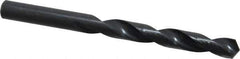 Interstate - 13/32" 118° High Speed Steel Jobber Drill - Oxide Finish, Right Hand Cut, Spiral Flute, Straight Shank, 5-1/4" OAL, Standard Point - Eagle Tool & Supply