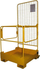 Vestil - 81" Platform - Forklift Work Platform, 600 Lb Capacity, 81-1/4" Platform Height, 37" Base Width x 37-3/4" Base Depth - Eagle Tool & Supply