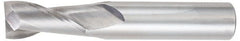 OSG - 15/32", 1" LOC, 1/2" Shank Diam, 3" OAL, 2 Flute, Solid Carbide Square End Mill - Eagle Tool & Supply