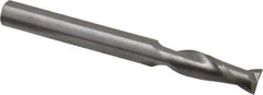 OSG - 1mm, 3mm LOC, 3mm Shank Diam, 39mm OAL, 2 Flute, Solid Carbide Square End Mill - Single End, TiAlN Finish, Spiral Flute, 30° Helix, Centercutting, Right Hand Cut, Right Hand Flute, Series 402 - Eagle Tool & Supply