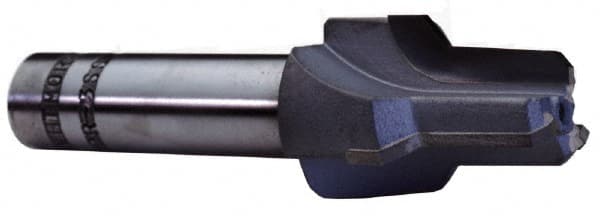 Scientific Cutting Tools - 1.518" Diam, 1.448" Small End Diam, 1-1/4" Straight Shank, 2-5/8" Flute, Taper Pipe Reamer - Eagle Tool & Supply