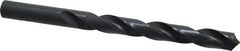 Interstate - Letter Y 118° High Speed Steel Jobber Drill - Oxide Finish, Right Hand Cut, Spiral Flute, Straight Shank, 5-1/4" OAL, Standard Point - Eagle Tool & Supply