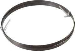 Disston - 18 TPI, 7' 9-1/2" Long x 1/2" Wide x 0.025" Thick, Welded Band Saw Blade - Carbon Steel, Toothed Edge, Raker Tooth Set, Hard Back, Contour Cutting - Eagle Tool & Supply