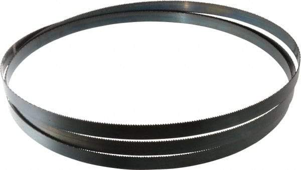 Disston - 10 TPI, 11' 5" Long x 3/4" Wide x 0.032" Thick, Welded Band Saw Blade - Carbon Steel, Toothed Edge, Raker Tooth Set, Hard Back, Contour Cutting - Eagle Tool & Supply