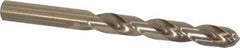 Interstate - 14mm 135° Cobalt Jobber Drill - Bright Finish, Right Hand Cut, 160mm OAL, Split Point - Eagle Tool & Supply