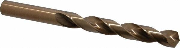 Interstate - 16mm 135° Cobalt Jobber Drill - Bright Finish, Right Hand Cut, 178mm OAL, Split Point - Eagle Tool & Supply