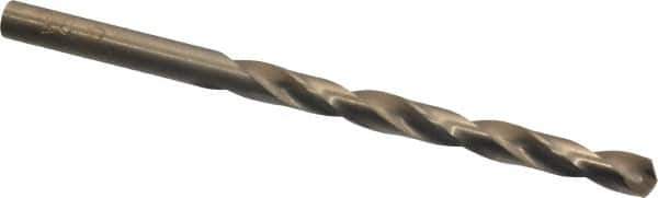 Interstate - Letter C 135° Cobalt Jobber Drill - Bright Finish, Right Hand Cut, Spiral Flute, 4" OAL, Split Point - Eagle Tool & Supply