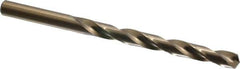 Interstate - Letter I 135° Cobalt Jobber Drill - Bright Finish, Right Hand Cut, Spiral Flute, 4-1/8" OAL, Split Point - Eagle Tool & Supply