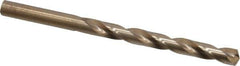 Interstate - Letter L 135° Cobalt Jobber Drill - Bright Finish, Right Hand Cut, Spiral Flute, 4-1/4" OAL, Split Point - Eagle Tool & Supply