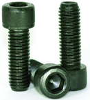 1/2-20 x 1-3/4 - Black Finish Heat Treated Alloy Steel - Cap Screws - Socket Head - Eagle Tool & Supply