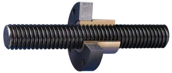 Keystone Threaded Products - 2-2 Acme, 6' Long, Alloy Steel Precision Acme Threaded Rod - Right Hand Thread, 2C Fit - Eagle Tool & Supply