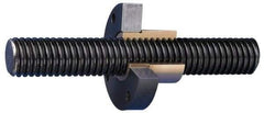 Keystone Threaded Products - 1-4 Acme, 3' Long, Alloy Steel Precision Acme Threaded Rod - Left Hand Thread, 2C Fit - Eagle Tool & Supply