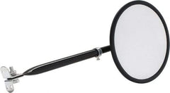 PRO-SAFE - Outdoor Round Vehicle/Utility Safety, Traffic & Inspection Mirrors - Glass Lens, 8" Diam - Eagle Tool & Supply