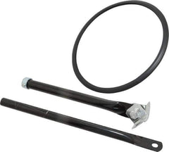 PRO-SAFE - Outdoor Round Vehicle/Utility Safety, Traffic & Inspection Mirrors - Acrylic Lens, 8" Diam - Eagle Tool & Supply