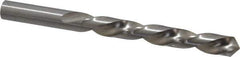 Made in USA - 31/64" 118° High Speed Steel Jobber Drill - Bright Finish, Left Hand Cut, Spiral Flute, Straight Shank, 5-7/8" OAL, Standard Point - Eagle Tool & Supply