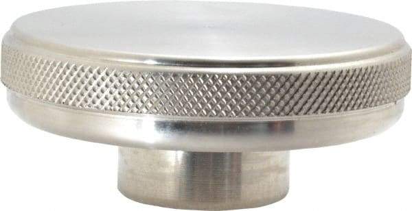 Gibraltar - 3" Head, Knurled Knob - Blank, Stainless Steel - Eagle Tool & Supply