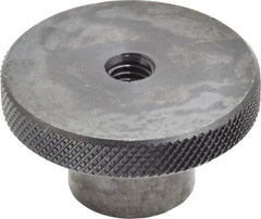 Gibraltar - 2" Head, Knurled Knob - Tapped Thru, Steel - Eagle Tool & Supply