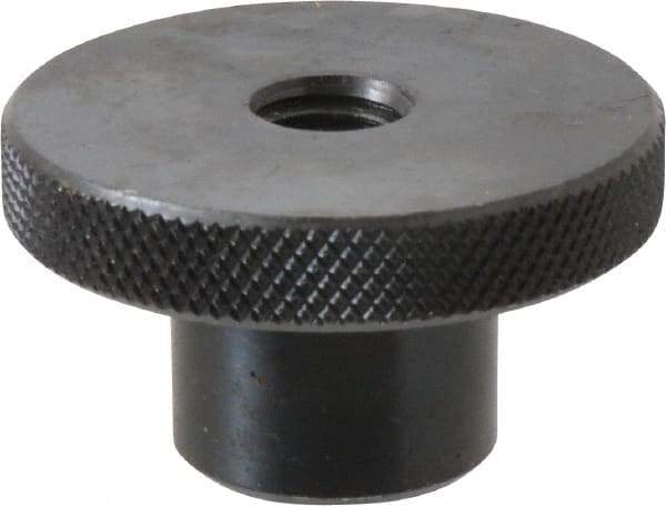 Gibraltar - 2" Head, Knurled Knob - Tapped Thru, Steel - Eagle Tool & Supply