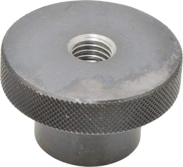Gibraltar - 2-1/2" Head, Knurled Knob - Tapped Thru, Steel - Eagle Tool & Supply
