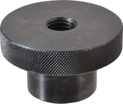 Gibraltar - 3" Head, Knurled Knob - Tapped Thru, Steel - Eagle Tool & Supply