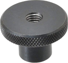 Gibraltar - 38.1mm Head, Knurled Knob - Tapped Thru, Steel - Eagle Tool & Supply