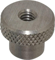 Gibraltar - 3/4" Head, Knurled Knob - Tapped Thru, Stainless Steel - Eagle Tool & Supply