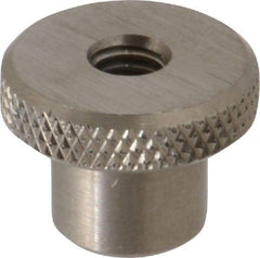 Gibraltar - 1" Head, Knurled Knob - Tapped Thru, Stainless Steel - Eagle Tool & Supply