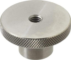 Gibraltar - 2" Head, Knurled Knob - Tapped Thru, Stainless Steel - Eagle Tool & Supply