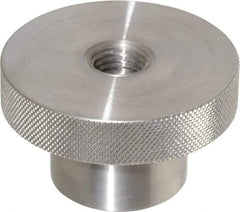 Gibraltar - 3" Head, Knurled Knob - Tapped Thru, Stainless Steel - Eagle Tool & Supply