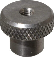 Gibraltar - 19mm Head, Knurled Knob - Tapped Thru, Stainless Steel - Eagle Tool & Supply