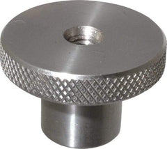 Gibraltar - 38.1mm Head, Knurled Knob - Tapped Thru, Stainless Steel - Eagle Tool & Supply